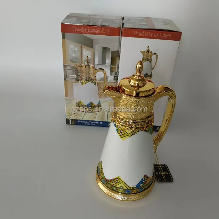 2022 Hot Sale Habesha Ceramic Thermos Flask For Coffee And Tea Warmer