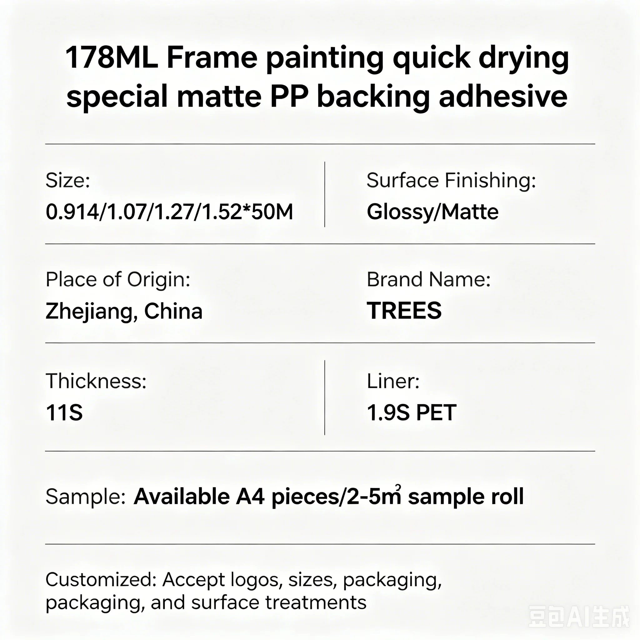 Specifications