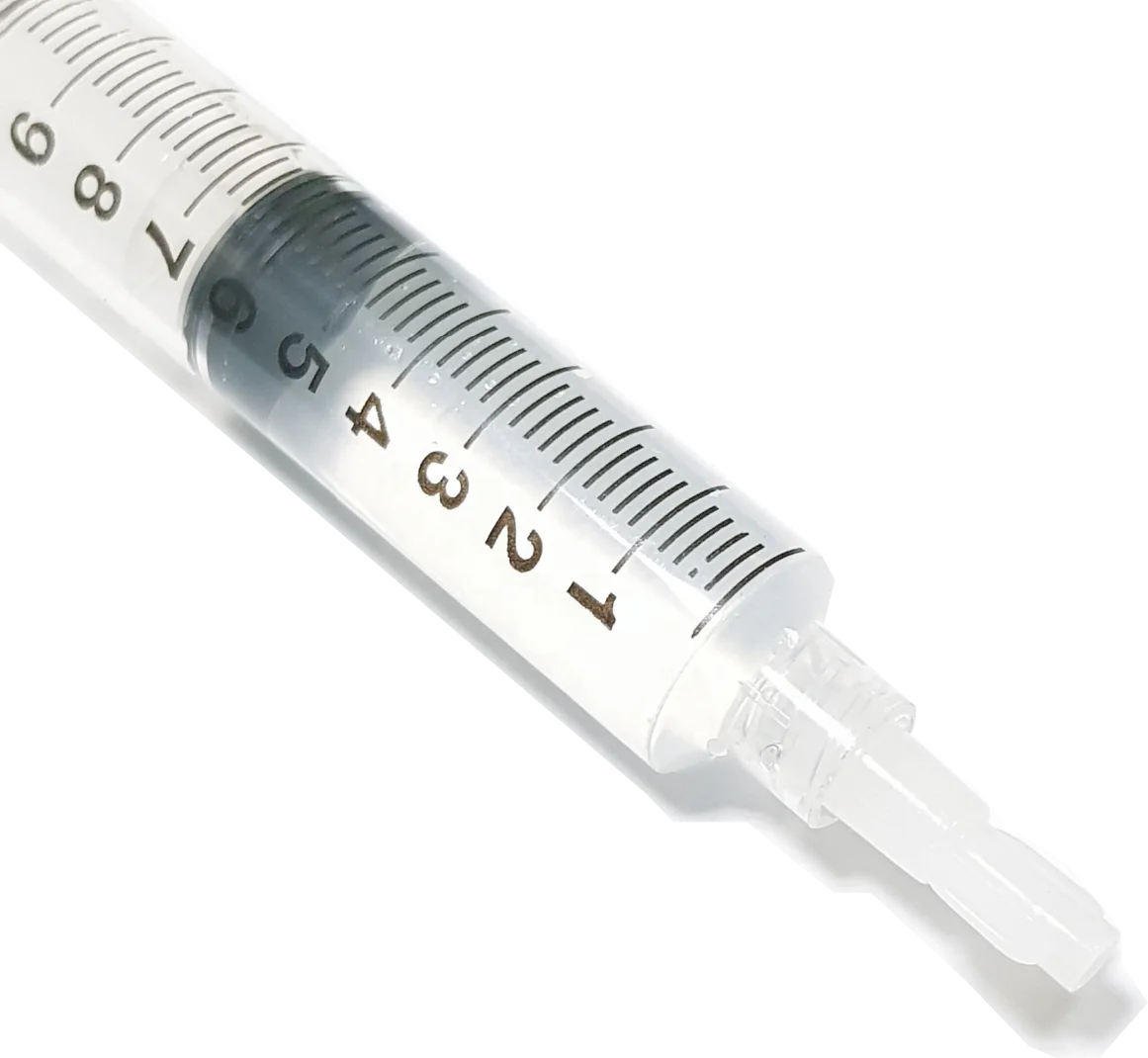 18a183 Plastic Syringe Cap Dental Disposable Plastic Luer Lock C A P S