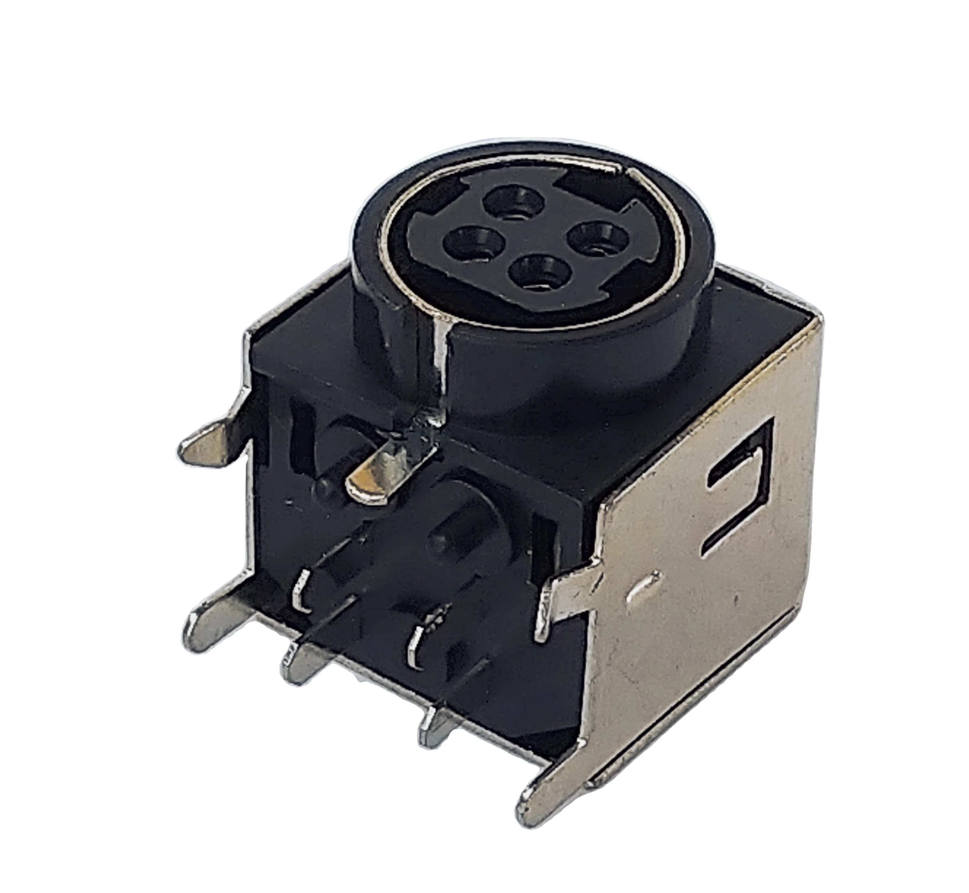 Din-422 4pin Power Jack With Uec Shield Dc Power Connector Power ...