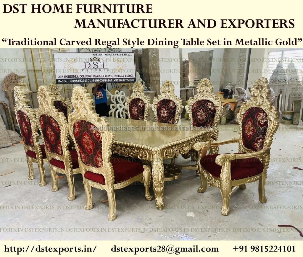 Wholesale Modern Wood Dining Table Set with Chairs