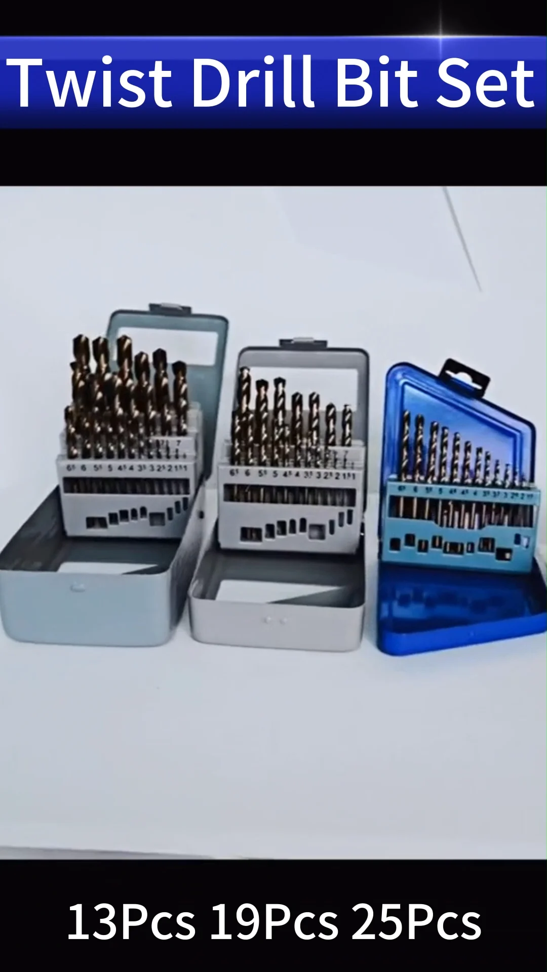 25pcs Metric M35 Wood Metal Twist Drill Bit Set Buy Metal Drill Bit