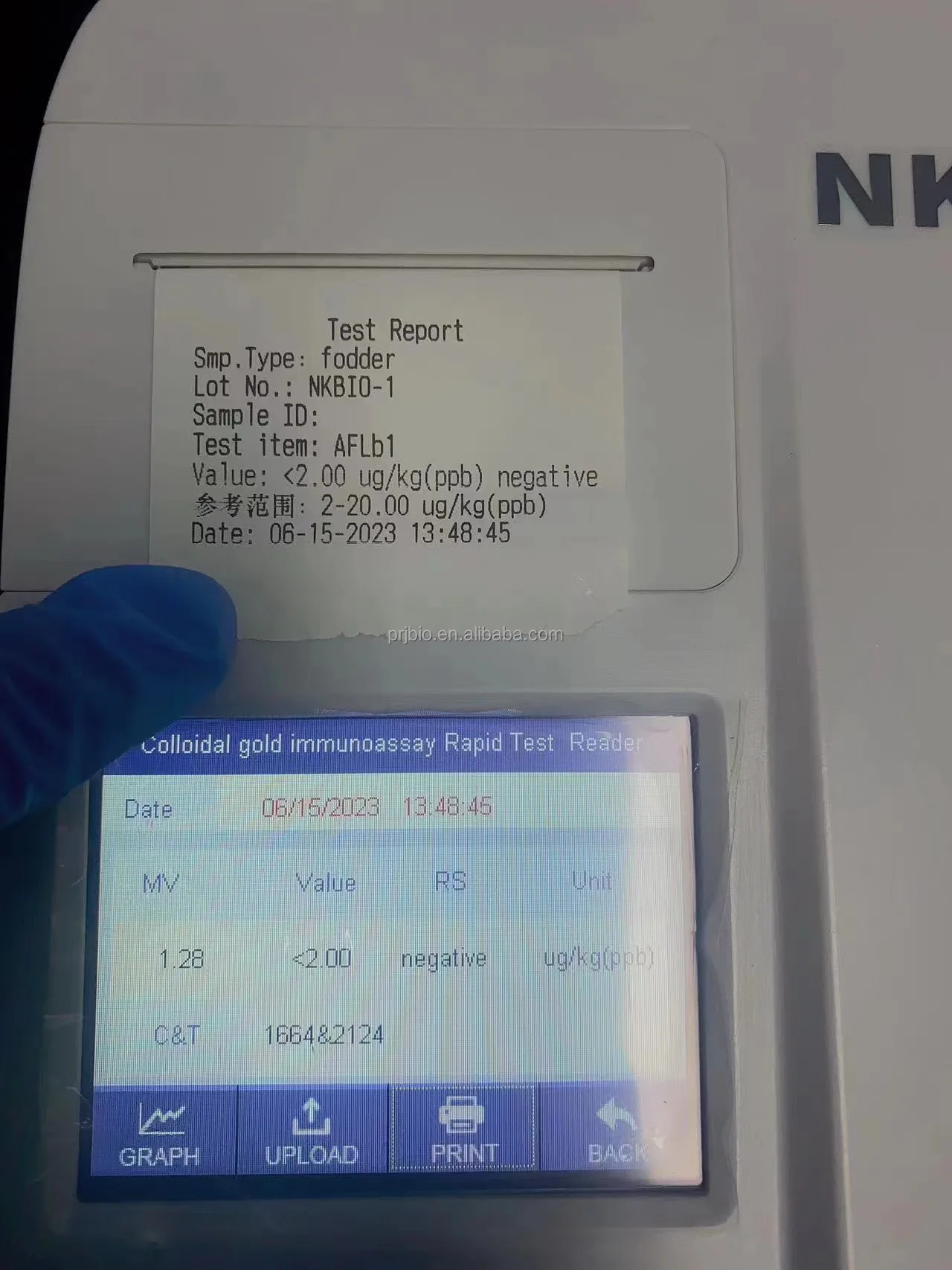 Pesticide Carbendazim Rapid Quantitative Detection Test Kit for Tobacco