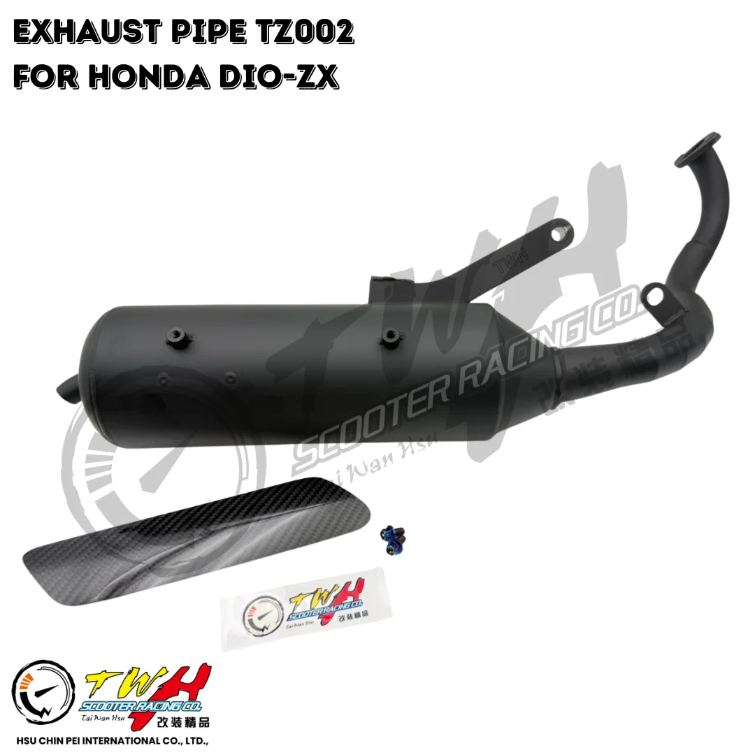 TWH ZX TZ002 Motorcycle Racing Muffler Exhaust Pipe for Honda AF34