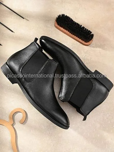 Affordable Market Price Excellent Quality Best Selling Casual Wear 100% Genuine Leather Ancle Boot for Bulk Purchase from India