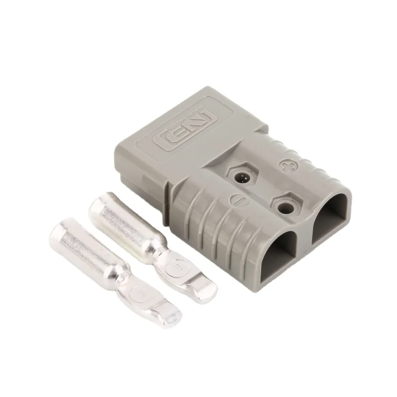 SE50 Connector 50A 6/8/10 AWG Gray Anderson style 2 Pin High Current Electric Power Quick Battery Connector Plug for Forklift