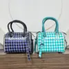 Black & Purple Checkered