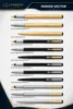 GOLD, Matte Black, Stainless Steel with Gold & Silver