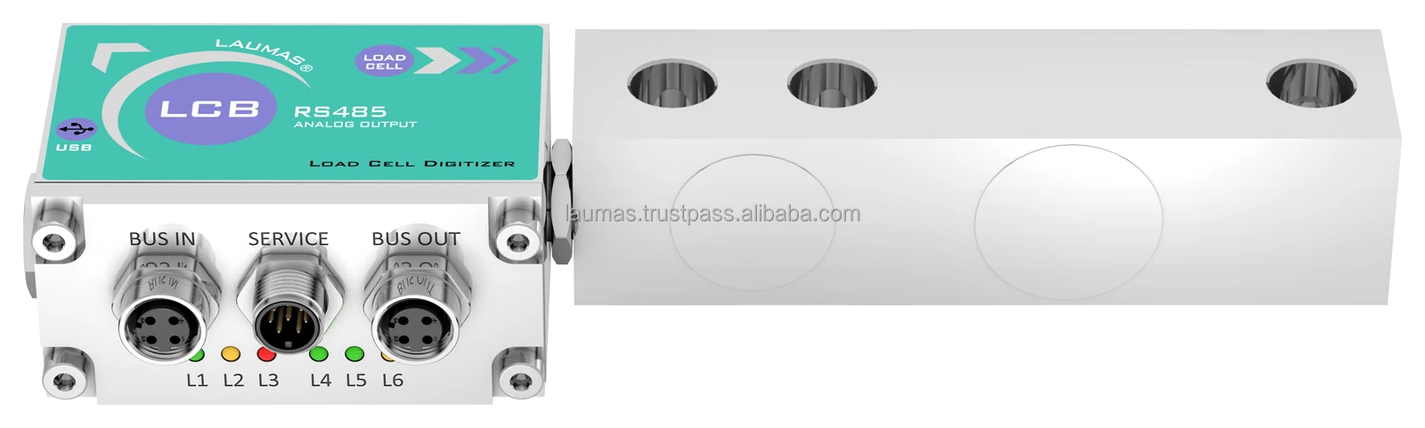 LCB RS485ANA Weight Indicator Analog Digitizer for Load Cells for Truck ...