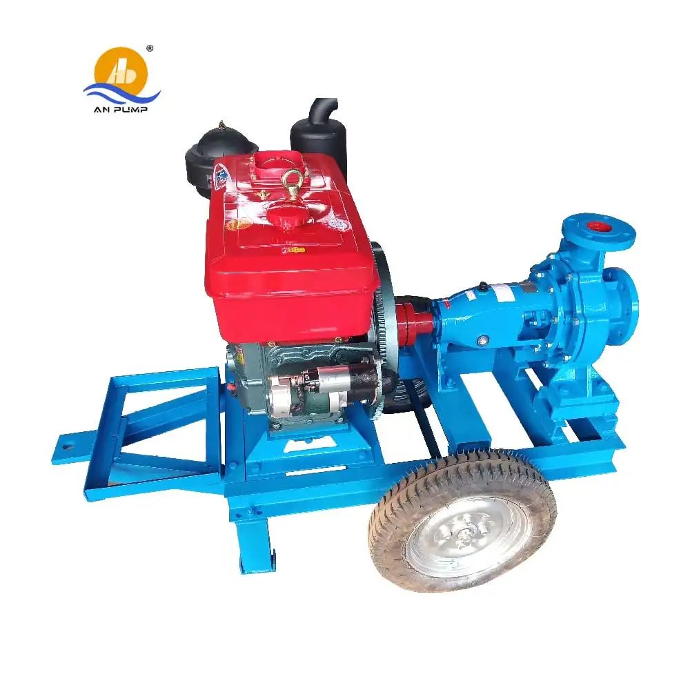 Easy to Move with Frame diesel Water Pump