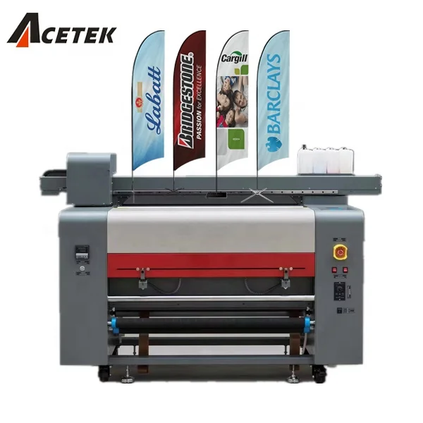 Acetek Factory Supply Direct Fabric Dye Sublimation Inkjet Printer Flag