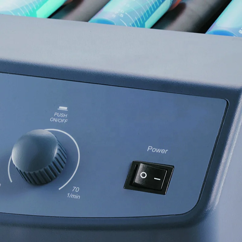 MX-T6-S трубка для крови вальцовый смеситель машина лабораторный смеситель труба роликовый 6 роликов смешивания длина 280 мм образец крови смеситель