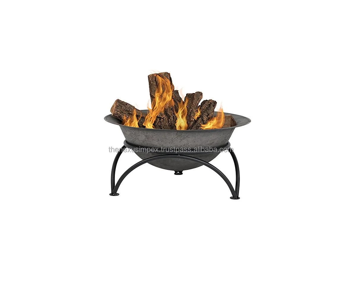 Galvanized Metal Fire Pit In New Look Handmade Metal Fore Pit For
