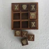Dark Brown Wood Finish