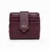 Burgundy Croco