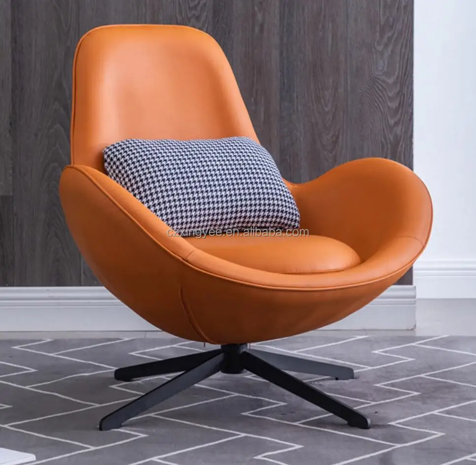 Modern Nordic Living Room Hotel Lobby Parlour Leisure Egg Chair Genuine