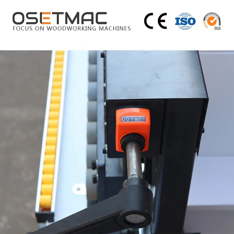 Osetmac DTW-120A трех роликовая ручная щетка шлифовальный станок для древесины MDF фанера для полировки