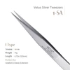 Straight tweezer [1-SA / I type]
