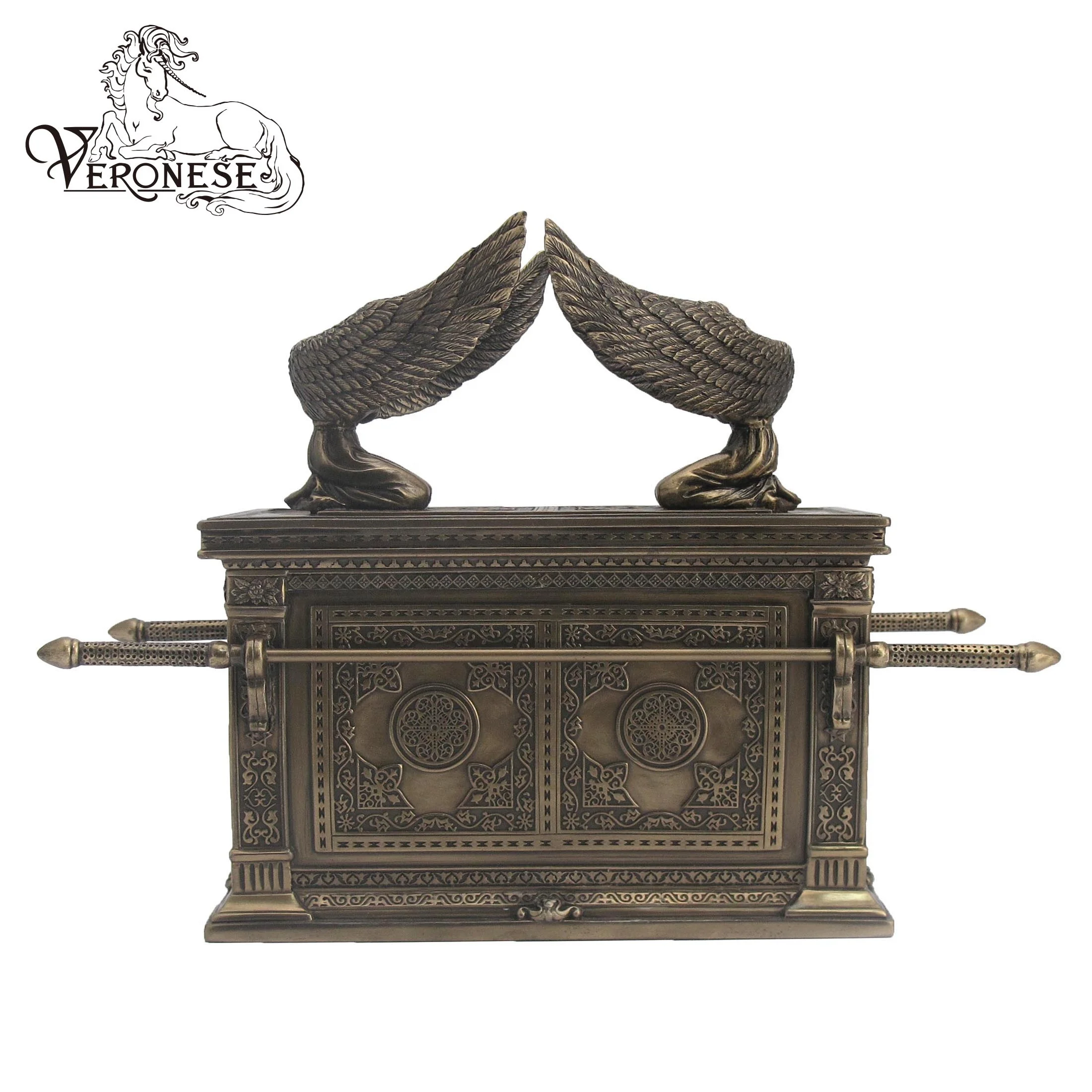 Veronese Design - Ark of the Covenant - Cold Cast Bronze