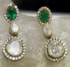 White and green