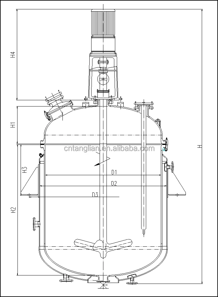 12500l Chloroacetic Acid Ansi Standard Ae Type Glass Lining High