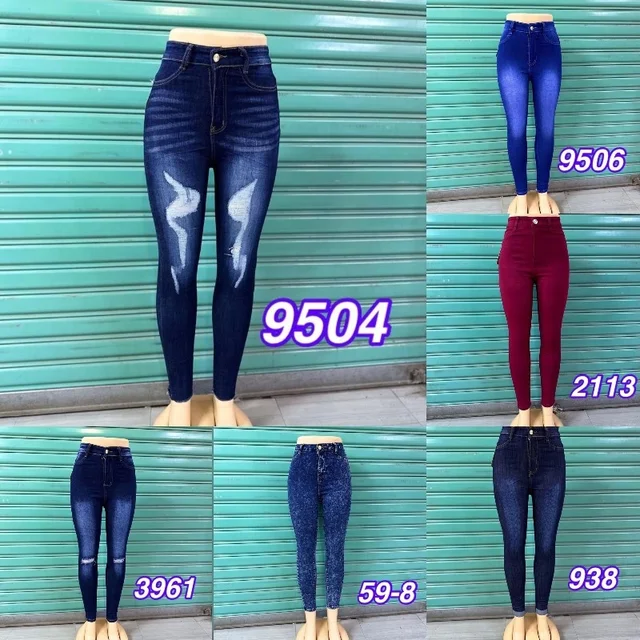 Women&#39;s 2023summer Style Stretch Jeans New Women Casual Jeans Wholesale Price Waterproof Vintage Simple Medium Solid Denim