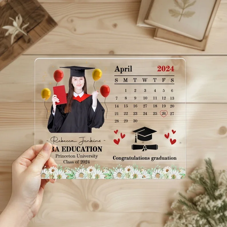 Personalized Graduation Plaque Sign,Congrats Grad Acrylic Plaque,New ...