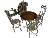 4 chair+1 table