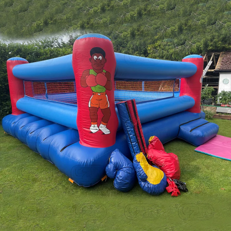 Adult Custom Cheap Blow up Fighting Sumo Inflatable Boxing Ring Wrestling Arena  Jump House Inflatable for Kids
