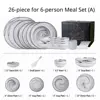 26-piece for 6-person Meal Set (A)