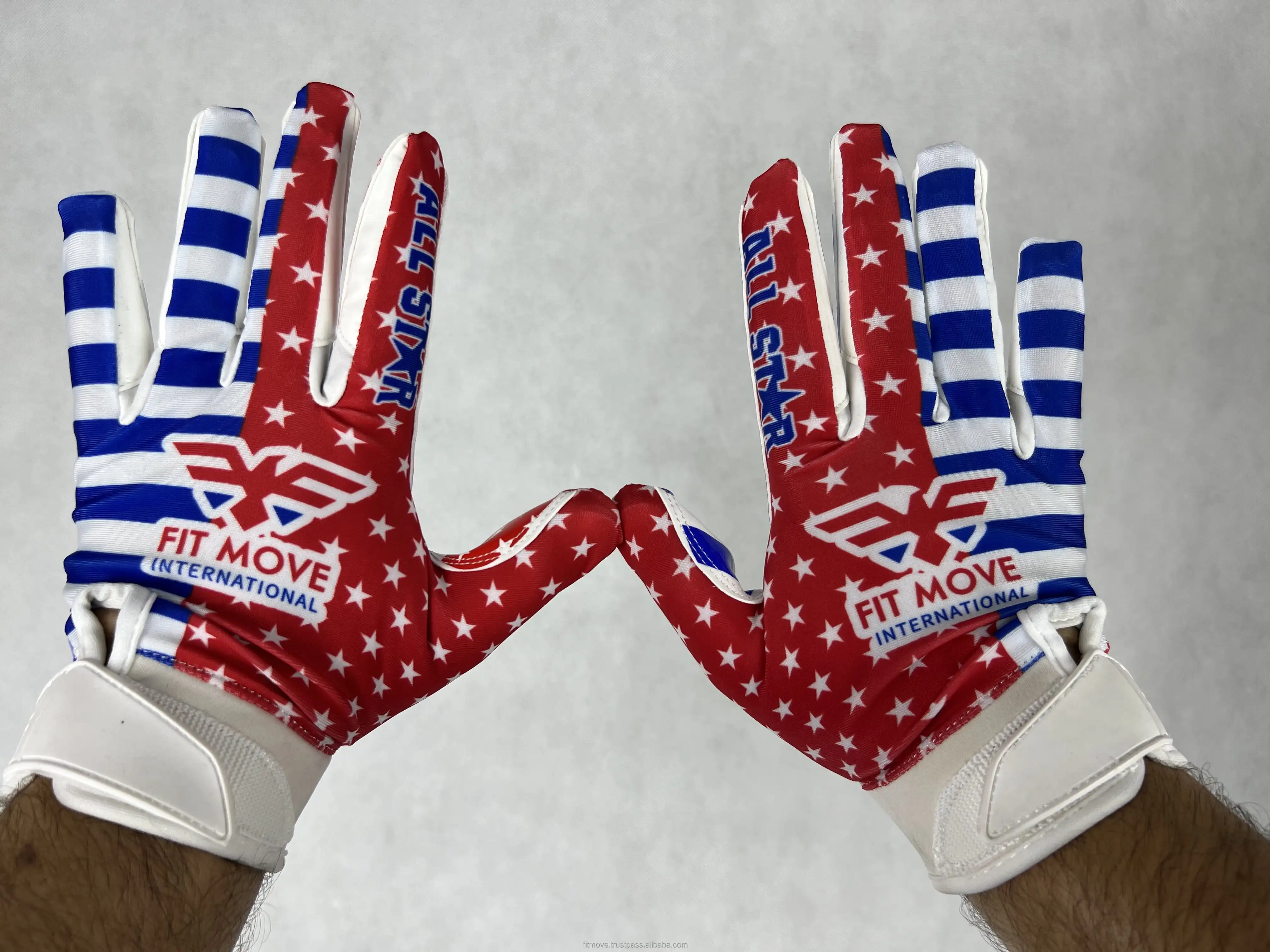 2022 New Arrival Custom Design Grip Football Adult Receiver American