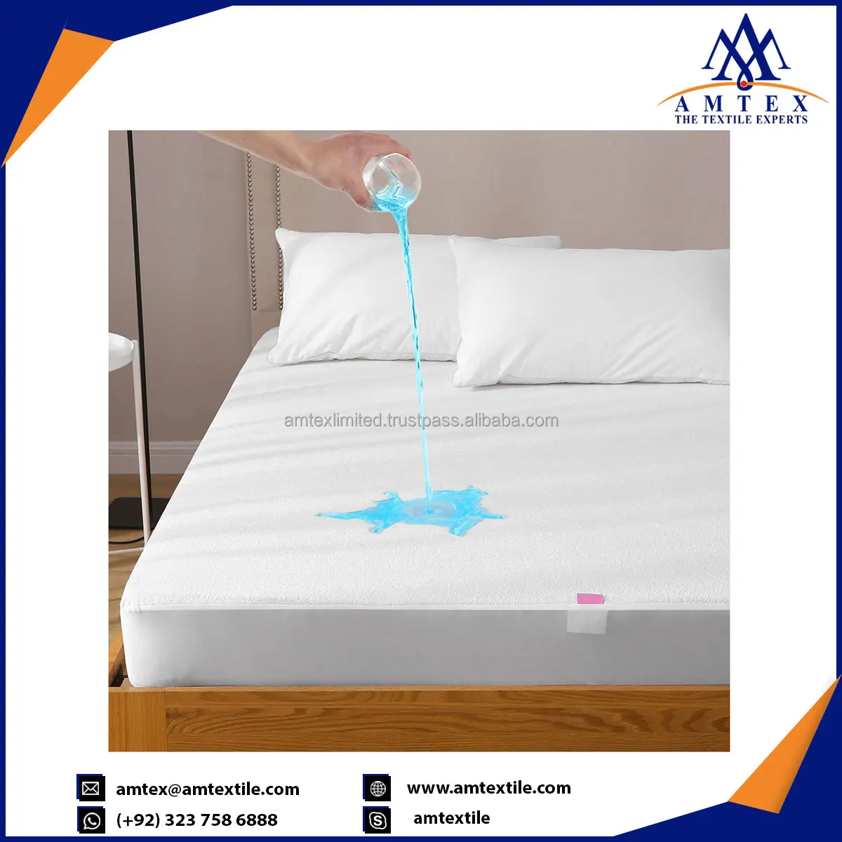 Brand New Waterproof Terry Towel Mattress Protector Fitted Sheet Bed Cover In Al 