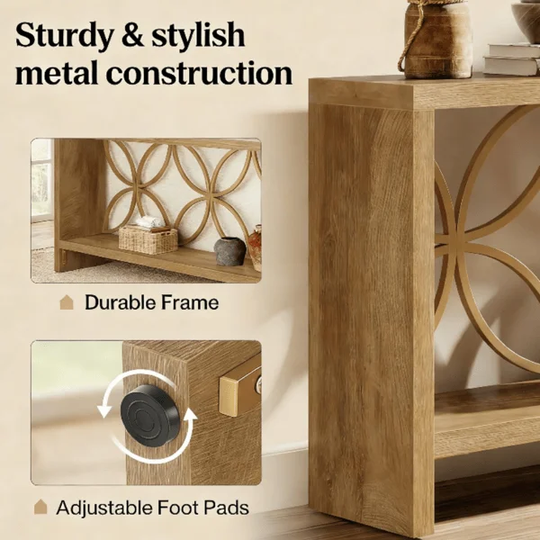 Elvarenae Ellery Long Console Table — product detail