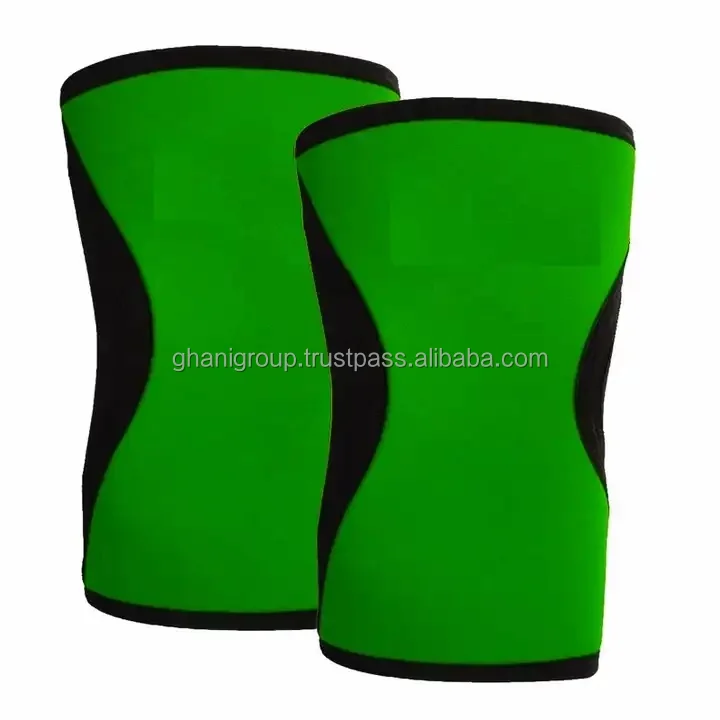 Gaf 1 Pair Custom Weightlifting Powerlifting 7mm Knee Guards Sports Neoprene Knee Pads 6945