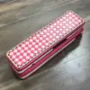 Pink & White Checkered