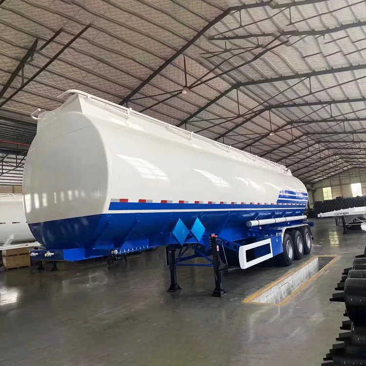 Liquid Fuel Bulk Cement Powder Diesel Tank Cargo Container Transport Utility Heavy Duty Tractor Dumping Ships Truck Semi Trailer