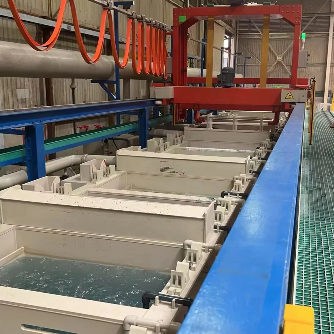 Automatic Electroplating Machine Nickel Zinc Cadmium Plating Machine Chemical Metal Electroplating Machinery for Screws Nails