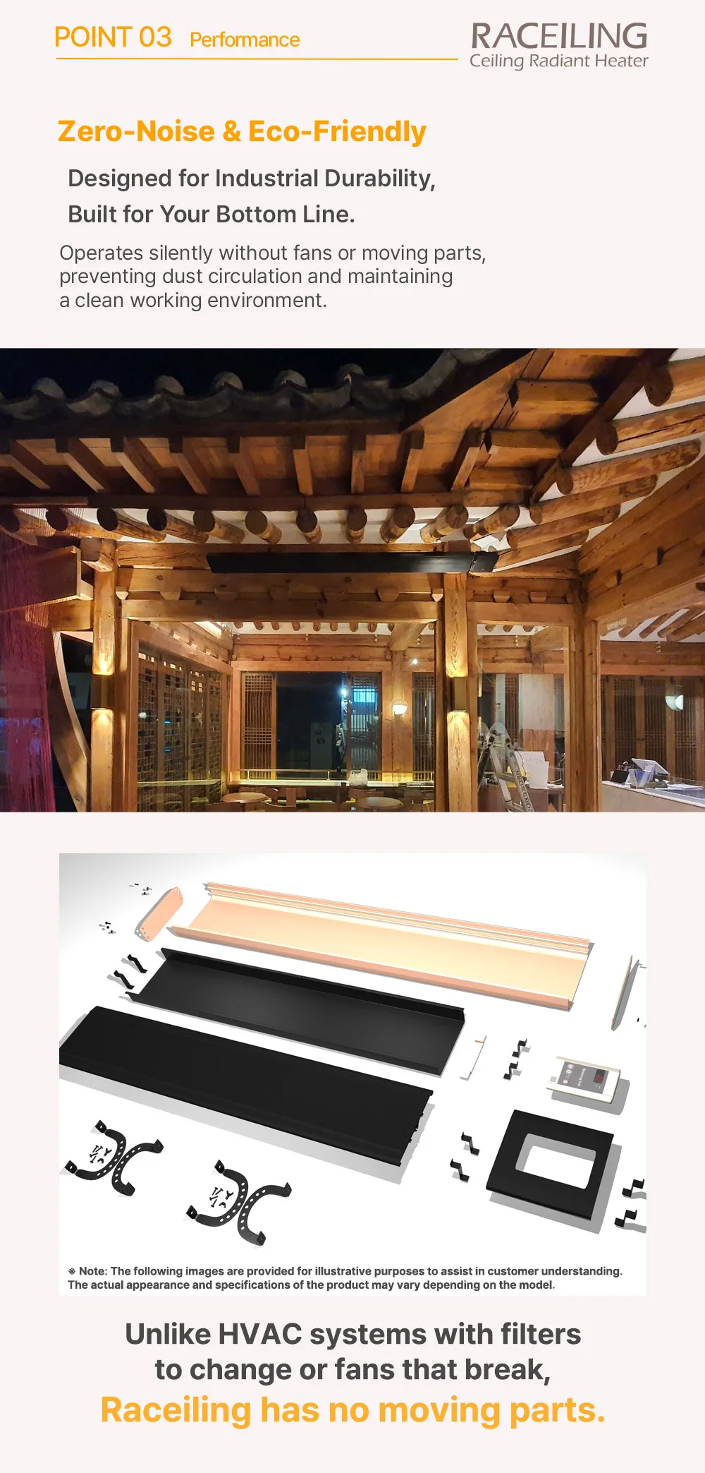 Industrial Radiant Heating Panel, 300C, Ceiling, Wall - detail 14