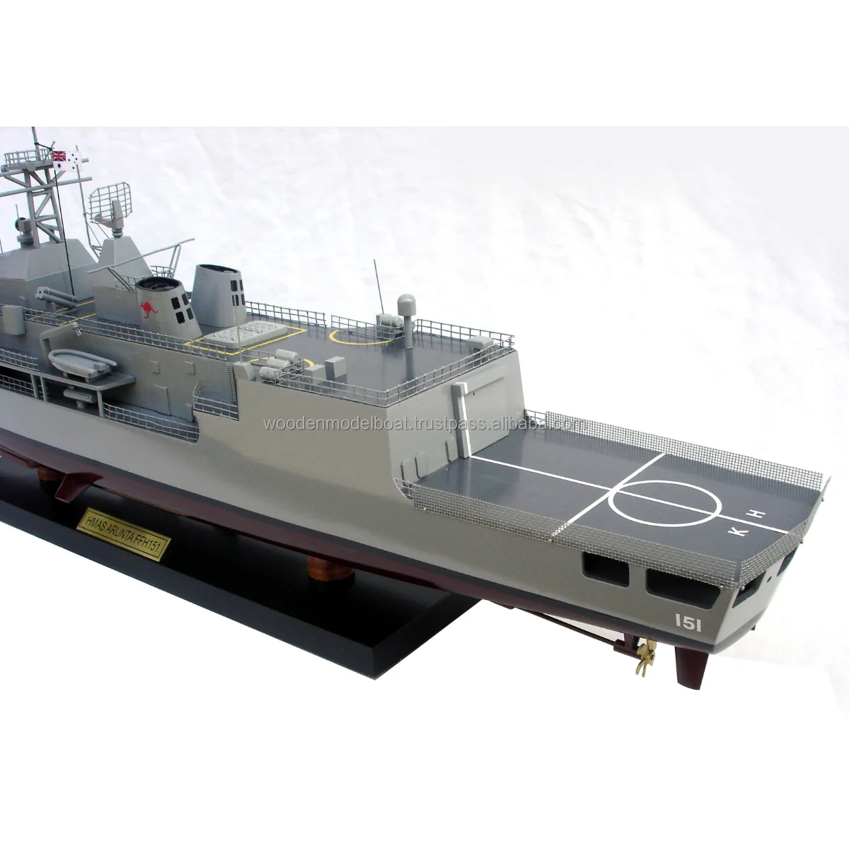 Hmas Arunta Ffh 151 War Ship Model - Navy Ship Model For Home ...