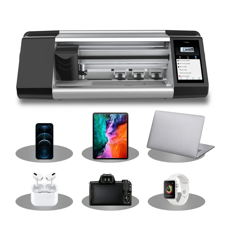 Source Factory Mobile Skin Cutter Screen Protector Cutting Machine WIFI Control with Touch Screen