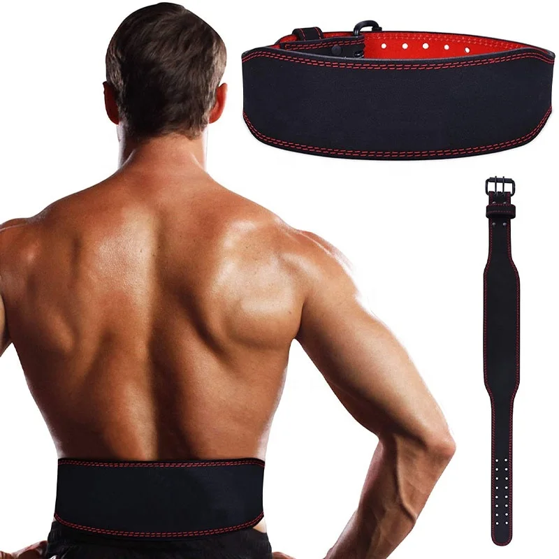 Custom Weight Lifting Belt Powerlifting Lower Back Support Gym Training