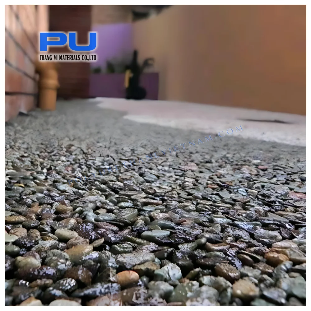Resin-Washed Stone Flooring for Construction Resin Bound Driveway and Floor Washed Stone with Putty Epoxy Gravel