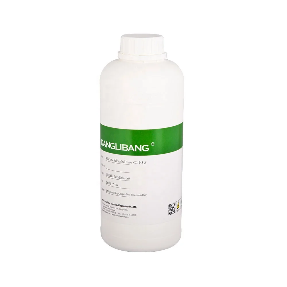 Silicone Adhesive Over Mold Silicone Rubber With Metal Good Adhesion Silicone Primer