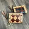 Tan & Brown Checkered