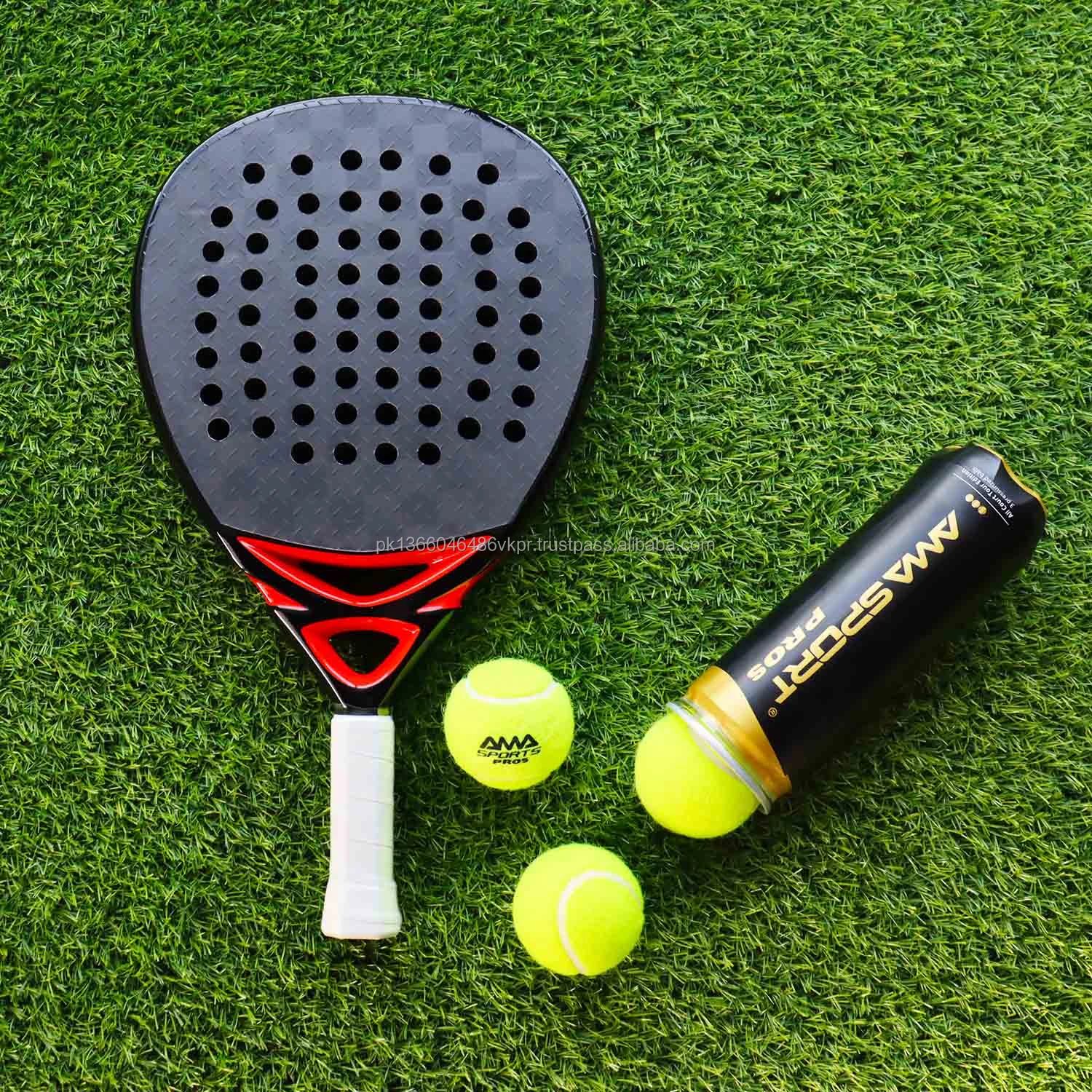 Outdoor Paddle Beach Tennis Racket Carbon Fiber Power Tennis Paddle