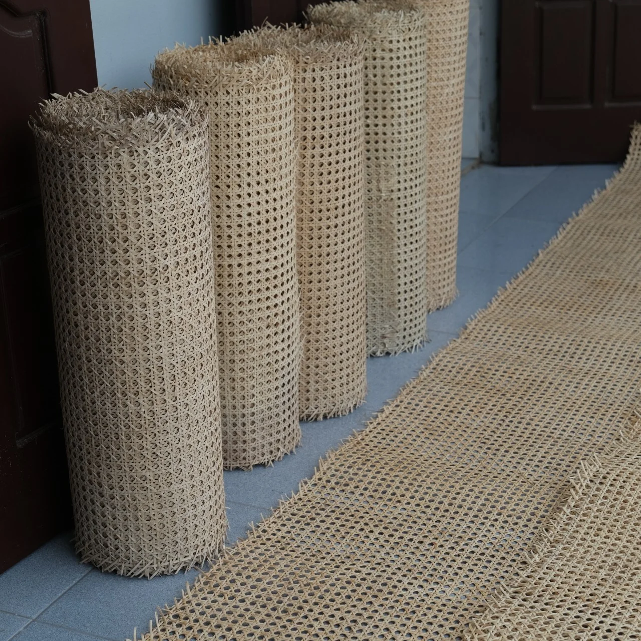 Pe Rattan bing White Color/ Rattan Cane/ Rattan Roll For Making