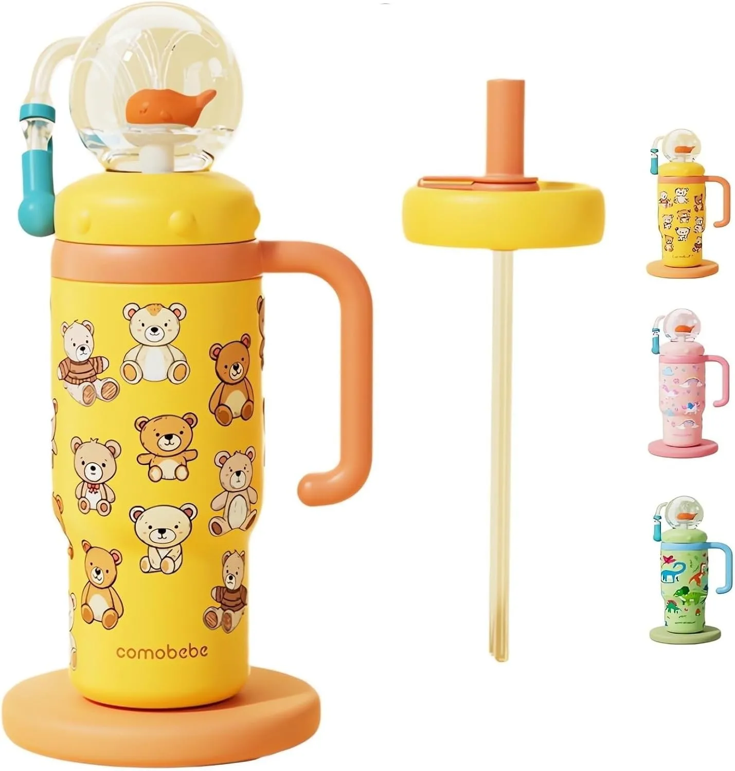 Yellow Bear Whale Cup