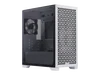 White, glass side panel, fanless