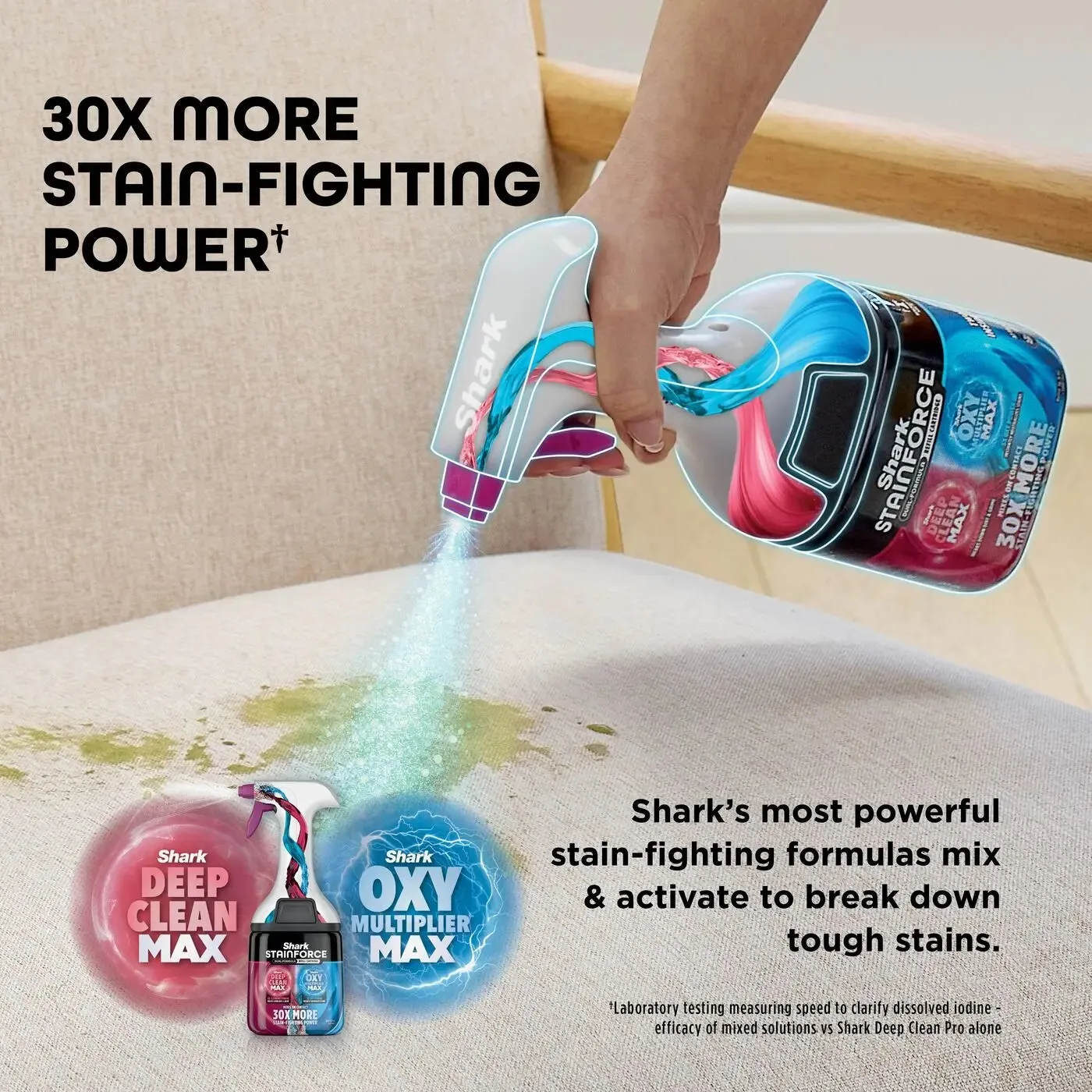 30X Stain Power