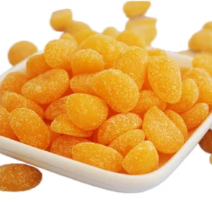 Mango Flavor Traditional Fruit Gummies Chewy Loose Sugar Soft Candy in Bulk Box for Halloween & Christmas Holidays